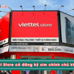 dang ky chinh chu o viettel store duoc khong