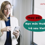 thay doi han muc thue bao tra sau viettel