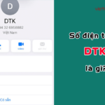 so dien thoại dtk