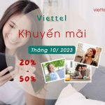 khuyen mai cua viettel thang 10/2023