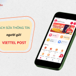 cach sua thong tin nguoi gui tren viettel post