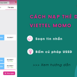 cach nap the data viettel momo