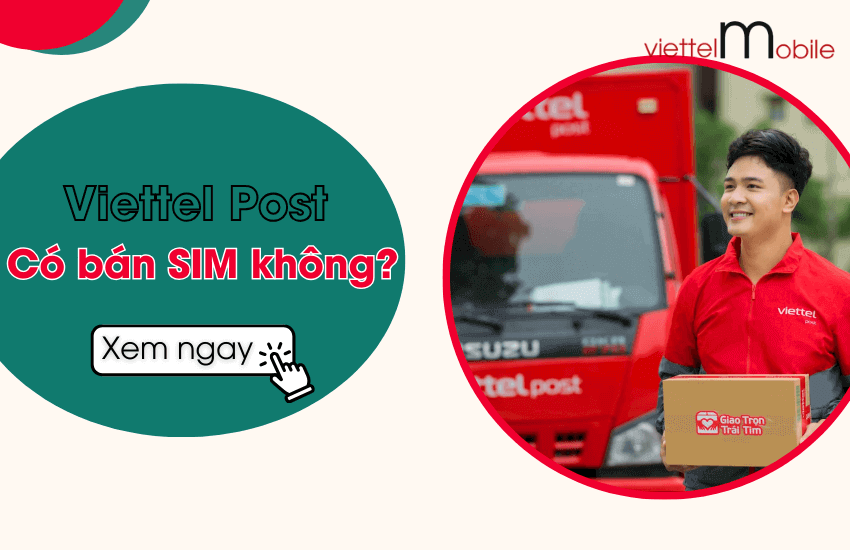 viettel post co ban sim khong