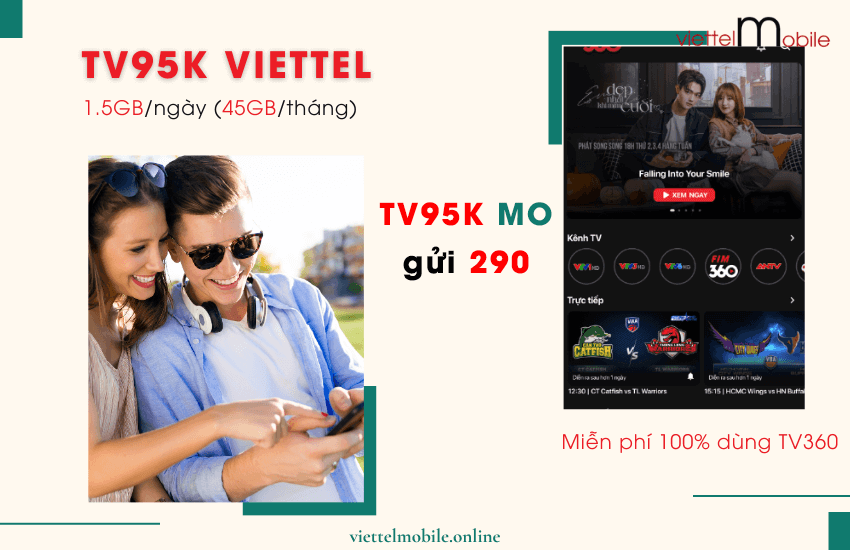 goi cuoc tv95k viettel