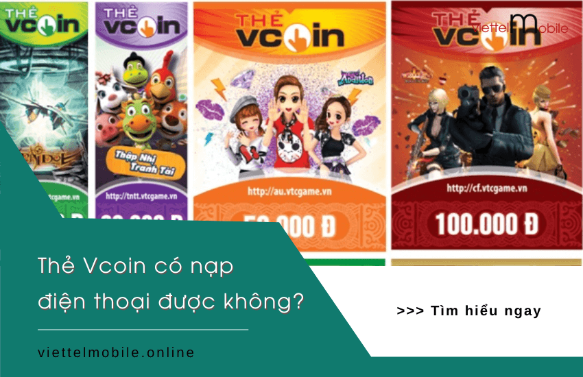the vcoin co nap dien thoai duoc khong