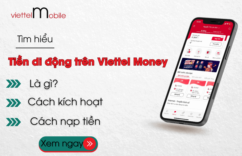 tien di dong viettel money