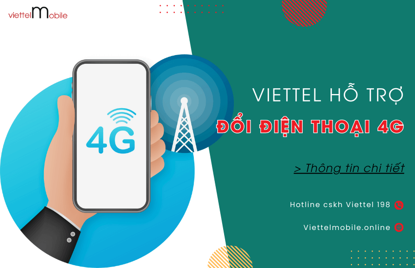 viettel ho tro doi dien thoai 4g