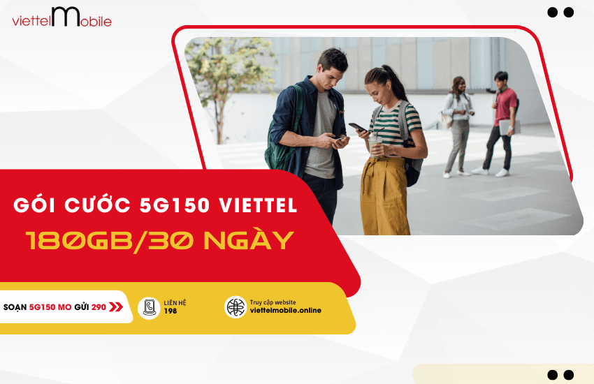 goi cuoc 5g150 viettel