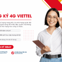 Hướng dẫn cú pháp đăng ký 4G Viettel